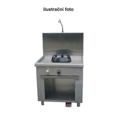 Plynový WOK sporák monoblok CC/01 500 x 600 mm