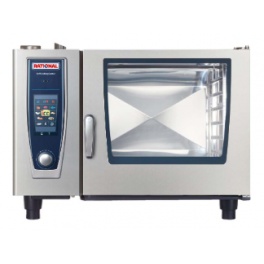 Konvektomat SelfCookingCenter® SCC 102E 5Senses (400V) se stojanovým vozíkem a ližinou