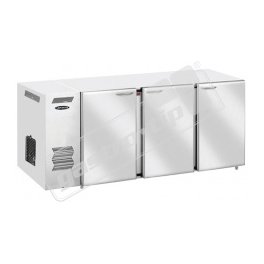 Chladící stůl barový Unifrigor BSX - 188/3DM (3x dveře, š 461 mm)