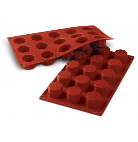Forma silikonová skup.15x Octagons