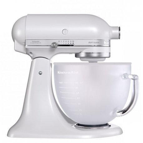 Robot kuchyňský KitchenAid Artisan 5KSM156 matně perlová 4,83 ltr.skleněná nádoba 