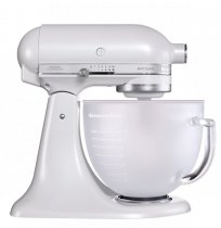 Robot kuchyňský KitchenAid Artisan 5KSM156EFP matně perlová 4,83 ltr.skleněná nádoba