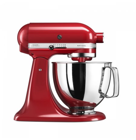 Robot kuchyňský KitchenAid Artisan KSM125 královská červená 4,83 ltr.nerez.nádoba