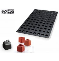 Forma silikonová 60x40 skupinová 88x Mini Cube vyosená