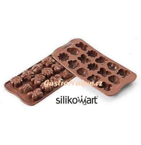 Forma na čokoládu silikonová EasyChoc 15x Jaro