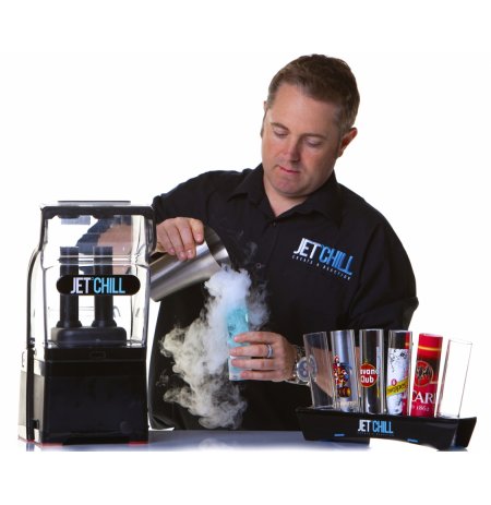 Výrobník kouřících drinků chlazených suchým ledem JETCHILL Twin Probe