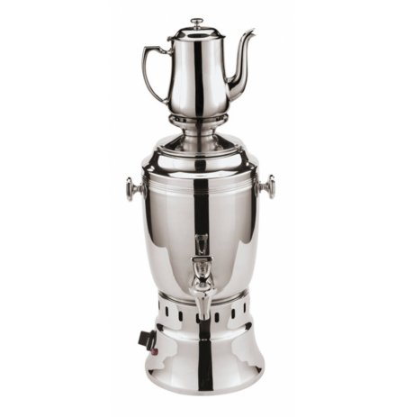 Samovar Asia 2000 nerezový, elektrický, objem 6 ltr.