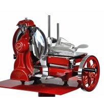 Nářezový stroj setrvačníkový Flywheel 300/L červený, pro krájení Prosciutto