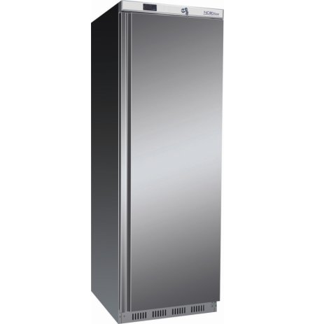Skříň chladící ventilovaná NORDline UR400S, plné dveře, nerezové opláštění, 340 ltr.