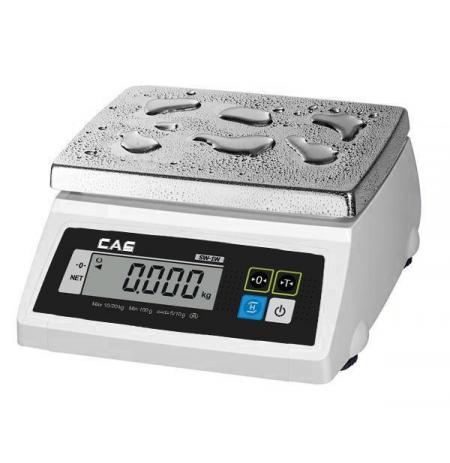 Váha stolní kuchyňská voděodolná CAS SW 1W digitální , 10 kg, ES ověření