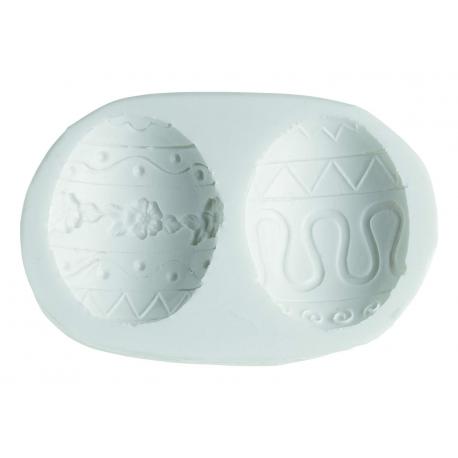 Forma silikonová tvarovací, dekor velikonoční vajíčko