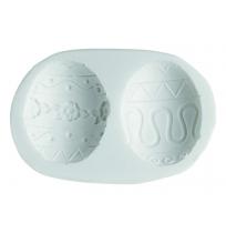 Forma silikonová tvarovací, dekor velikonoční vajíčko