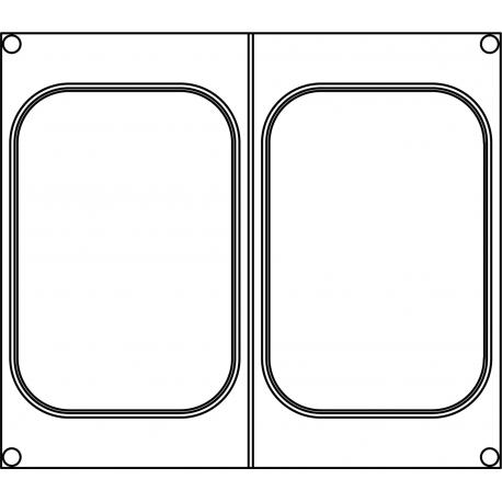 Matrice SP13 pro 2 jednodílné misky 160×110 mm na polévku