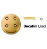 Matrice bronzová 58 Bucatini Lisci 2,5 mm pro P3