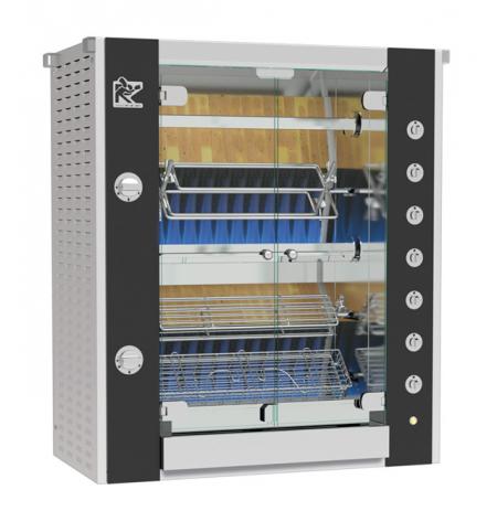 Gril plynový Rotisol Millenium 975-5MSG Standart s litinovým rekuperátorem
