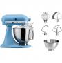 Robot kuchyňský Artisan KitchenAid 5KSM175 modrá matná 4,83 ltr.