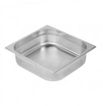 Gastronádoba nerezová profi děrovaná s úchyty GN 2/3 352 x 325 mm, hloubka: 40 mm M-23040 PU