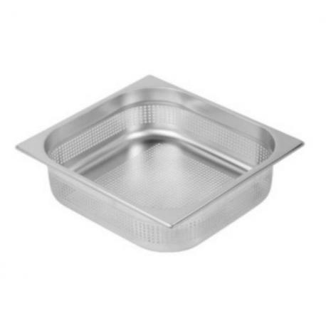 Gastronádoba nerezová profi děrovaná s úchyty GN 1/2 325 x 265 mm, hloubka: 40 mm M-12040 PU