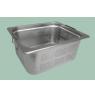 Gastronádoba nerezová děrovaná GN 1/2 s úchyty 325 x 265 mm, hloubka: 150 mm