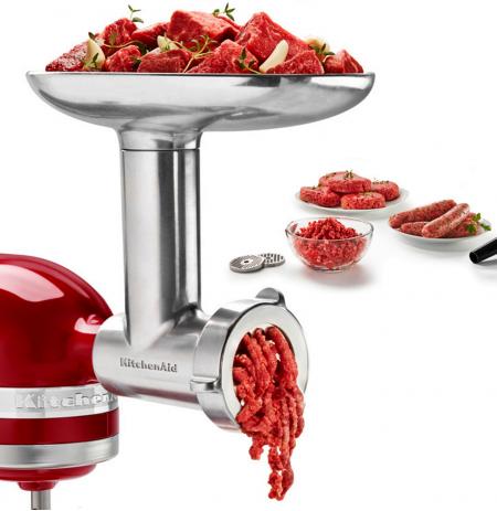 Mlýnek na maso kovový KitchenAid 5KSMMGA přídavný