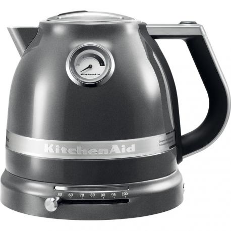 Konvice rychlovarná 1,5L KitchenAid Artisan 5KEK1522, stříbřitě šedá