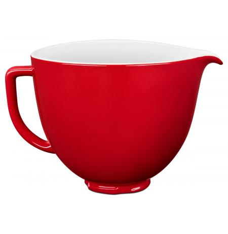 Keramická mísa 4,83 ltr. s výlevkou 5KSM2CB5ER - královská červená