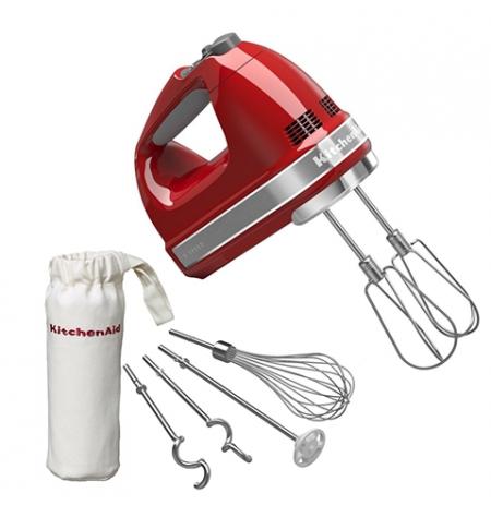 Ruční šlehač 5KHM9212 KitchenAid královská červená