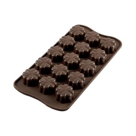 Forma na čokoládu silikonová EasyChoc 15x FLEURY