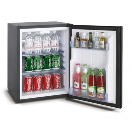 Absorpční hotelový minibar HC 30, plné křídlové dveře, černý