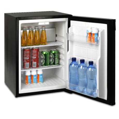 Absorpční hotelový minibar HC 40, plné křídlové dveře, černý