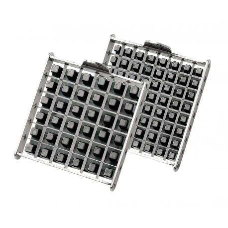 Náhradní mřížka 8x8mm s plastovým posunovačem Náhradní mřížka 8x8mm s plastovým posunovačem
