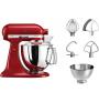 Robot kuchyňský Artisan KitchenAid 5KSM175PSEER + Balíček 5KSM2FPPC