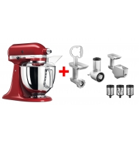 Robot kuchyňský Artisan KitchenAid 5KSM175PSEER + Balíček 5KSM2FPPC