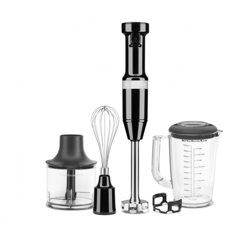 Tyčový mixér kabelový 5KHBV83EOB KitchenAid, černá