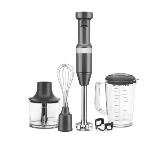 Tyčový mixér kabelový 5KHBV83EBM KitchenAid, matná tmavě šedá