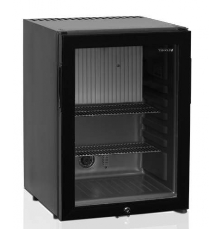 Absorpční minibar Tefcold TM 42G černá, prosklené dveře