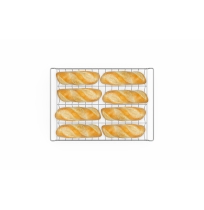 Chromovaný rošt pro přípravu baget BAGUETTE.GRID GRP310 Unox GRP 460 x 330 mm