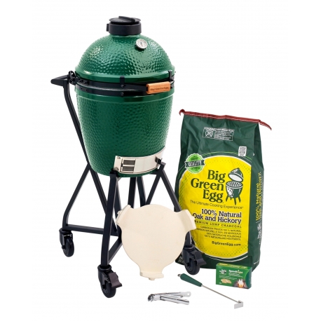 Gril Medium Big Green Egg, Balíček Easy start