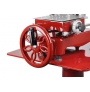 Nářezový stroj setrvačníkový Retro Flywheel 250/21 červený, krájení Prosciutto