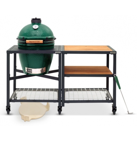 Gril Big Green Egg Medium & modulární pracovní stůl