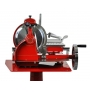 Nářezový stroj setrvačníkový Flywheel 300/K červený, pro krájení Prosciutto Crudo