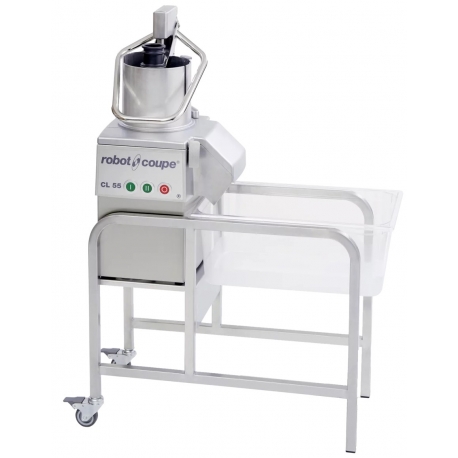 Krouhač zeleniny CL 55 E/M, 230V s přítlačnou pákou + podstavec 1/1 GN
