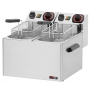 Fritéza elektrická dvojitá REDFOX FE44S, 5+5 Ltr. 2x 3 kW, 230 V GastroNakup.cz