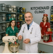 Servis robotů a mixérů KitchenAid