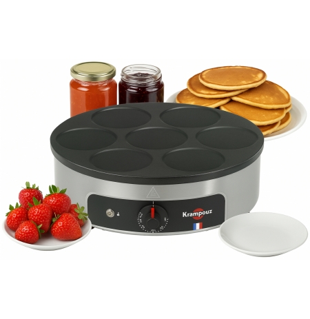 Profesionální lívanečník pro 7 lívanců Krampouz CSRP4AA