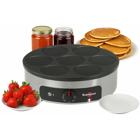 Profesionální lívanečník pro 7 lívanců Krampouz CSRP4AA