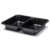 Vanička zatavovací 2-dílná 227x178x50mm, 500ks, černá