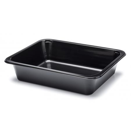 Vanička zatavovací 1-dílná 227x178x50mm, 1300ml, 300ks, černá