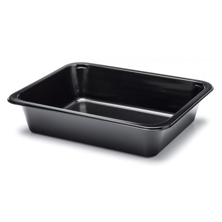 Vanička zatavovací 1-dílná 227x178x50mm, 1300ml, 300ks, černá