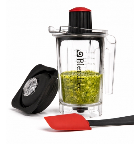 Nádoba Blendtec Twister na suché plody, sada včetně 2 vík, stěrka